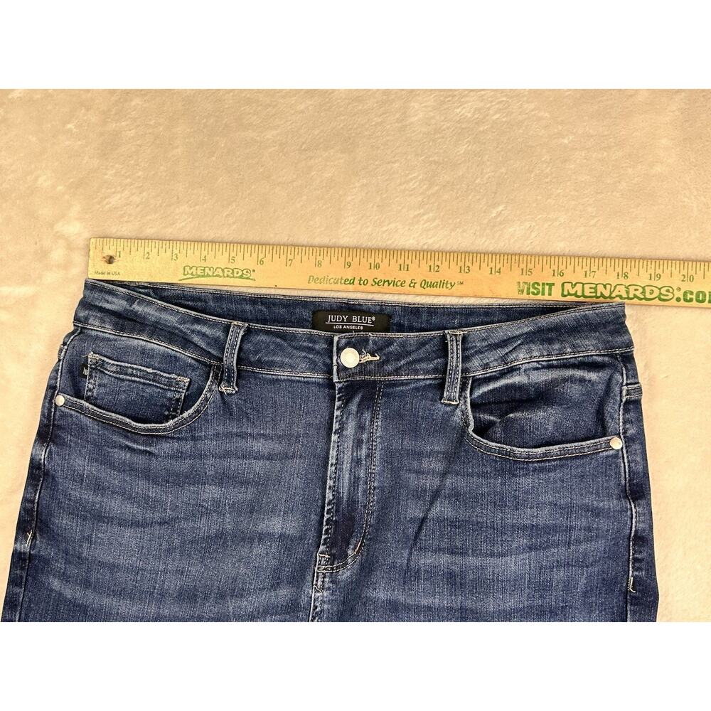 Judy Blue JB88327 High Rise Bootcut Jeans Women's Sz 18W DK Wash Denim Stretch - Picture 4 of 9